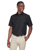 Harriton Key West Short Sleeve Performance Staff Shirt M580
