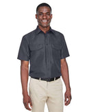 Harriton Key West Short Sleeve Performance Staff Shirt M580