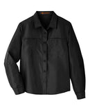 Harriton Women's Key West Long Sleeve Performance Staff Shirt M580LW