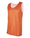Badger Pro Mesh Reversible Tank Top 8529 - Burnt Orange White