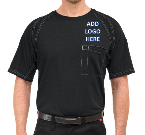 Bulwark [QT30] iQ Series Comfort Knit Men's FR Short Sleeve T-Shirt. Live Chat for Bulk Discounts.