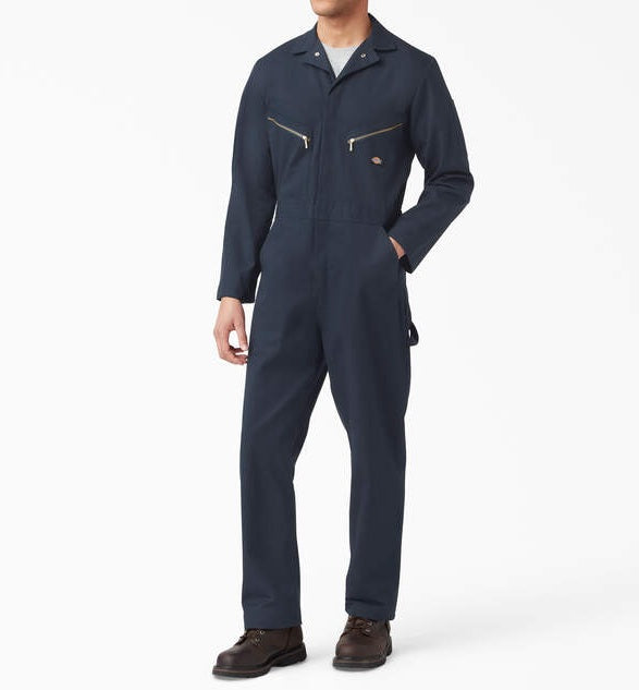 Tuta Da Lavoro Uomo Dickies Deluxe Twill: Resistenza E Praticità Manica Lunga
