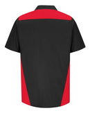 Red Kap Tri-Color Short Sleeve Shop Shirt SY28