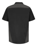 Red Kap Tri-Color Short Sleeve Shop Shirt SY28