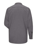 Bulwark Concealed-Gripper Pocketless Long Sleeve Shirt - CoolTouch® 2 SMS2