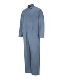 Red Kap Button-Front Cotton Coverall Additional Sizes CC16EXT