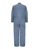 Red Kap Button-Front Cotton Coverall - Tall Sizes CC16T