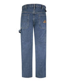 Bulwark Flame Resistant Pre-Washed Denim Dungaree - Extended Sizes PEJ8EXT