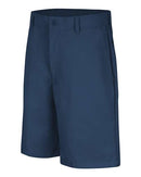 Red Kap Cotton Casual Plain Front Shorts - Extended Sizes PC26EXT