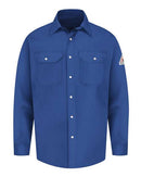 Bulwark Snap-Front Uniform Shirt - EXCEL FR® - Tall Sizes SES2T