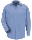 Bulwark Concealed-Gripper Pocketless Long Sleeve Shirt - CoolTouch® 2 - Tall Sizes SMS2T
