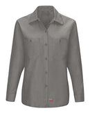 Red Kap Women's Long Sleeve Mimix Work Shirt SX11