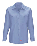 Red Kap Women's Long Sleeve Mimix Work Shirt SX11