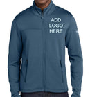 The North Face Aim Full-Zip Fleece Jacket with Custom Logos. NF0A8ENK
