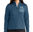 The North Face Women’s Aim Full-Zip Fleece Jacket with Custom Logos. NF0A8FQJ