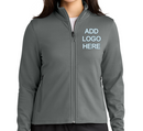 The North Face Women’s Aim Full-Zip Fleece Jacket with Custom Logos. NF0A8FQJ