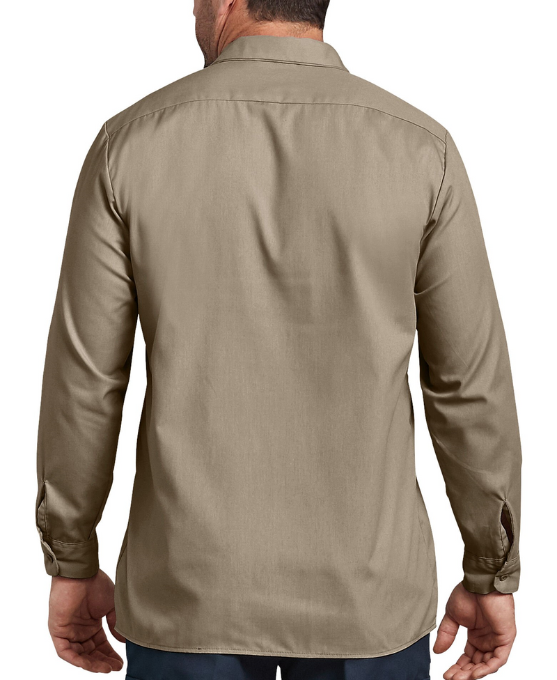Dickies [LL535] Long Sleeve Industrial Work Shirt. Available In All Colors. Live Chat For Bulk Discounts.