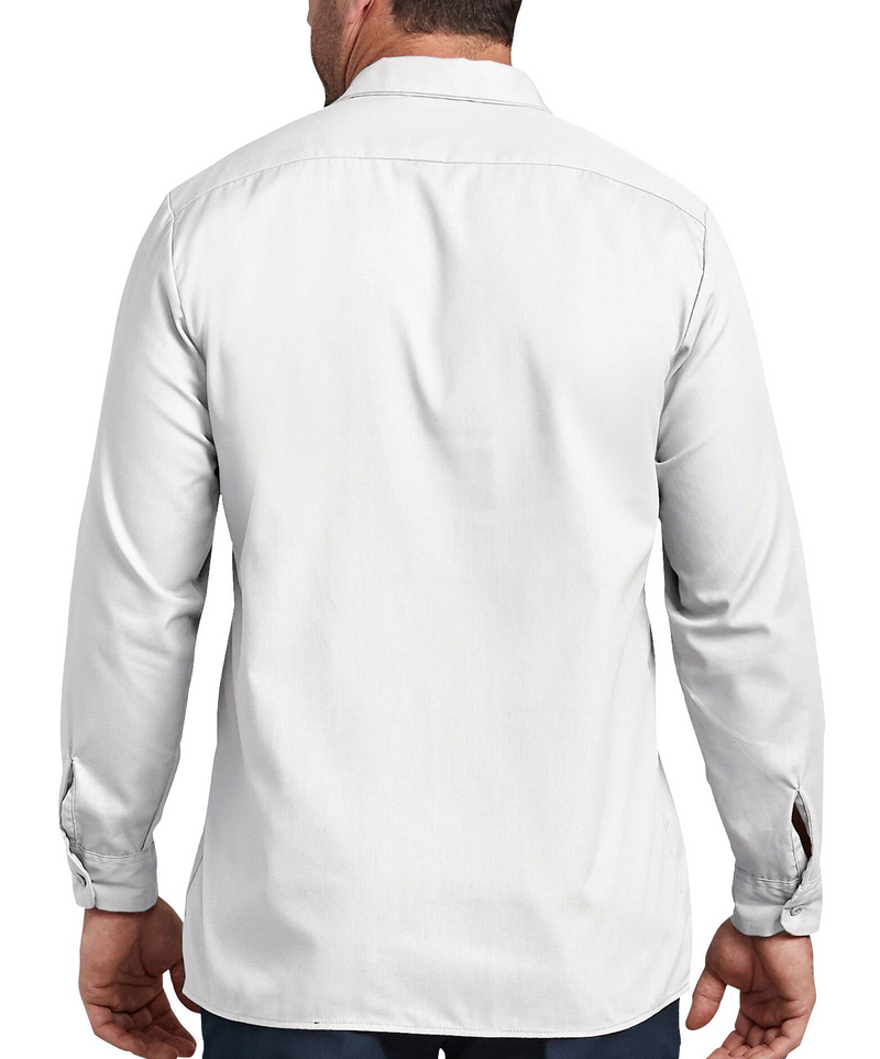 Dickies [L535] Long Sleeve Industrial Work Shirt. Available In All Colors. Live Chat For Bulk Discounts.