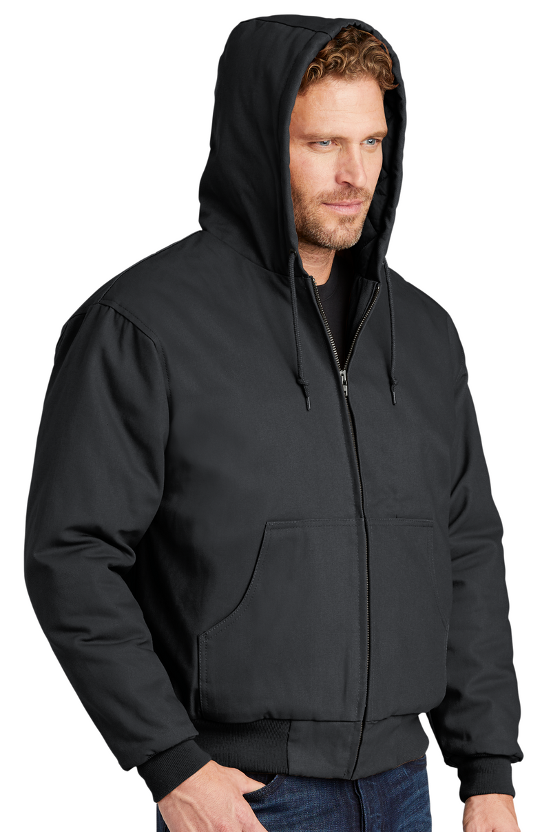 CornerStone [J763H] Duck Cloth Hooded Work Jacket. Live Chat For Bulk Discounts.
