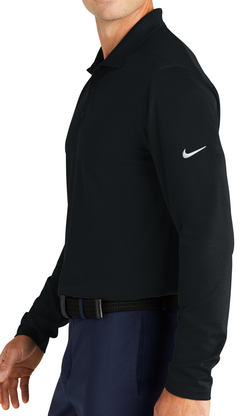 Nike [NKDC2104] Dri-FIT Micro Pique 2.0 Long Sleeve Polo. Live Chat For Bulk Discounts.
