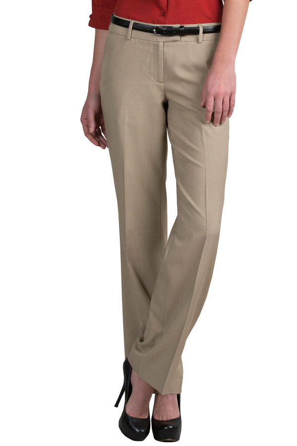 Edwards [8760] Ladies Washable Lightweight Flat-Front Dress Pant. Redwood & Ross Intaglio Collection. Live Chat For Bulk Discounts.