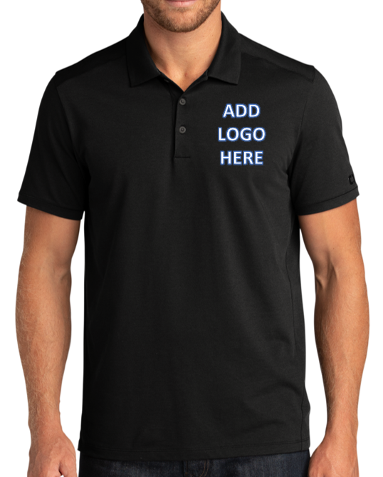 POLO SPORTS 黒　ブラック　コート Black Piqué polo shirt | PRADA