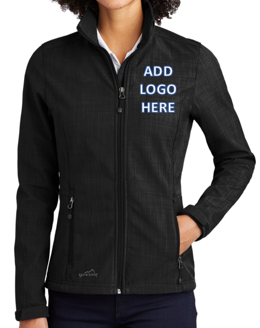 Eddie Bauer [EB533] Ladies Shaded Crosshatch Soft Shell Jacket. Buy More and Save.