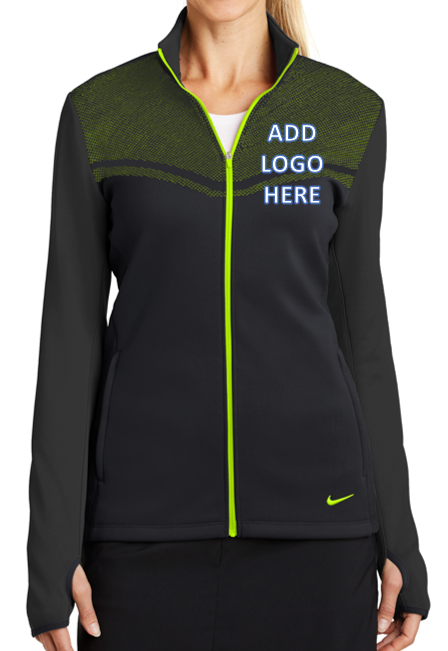 Nike [779804] Ladies Therma-FIT Hypervis Full-Zip Jacket. Live Chat For Bulk Discounts.