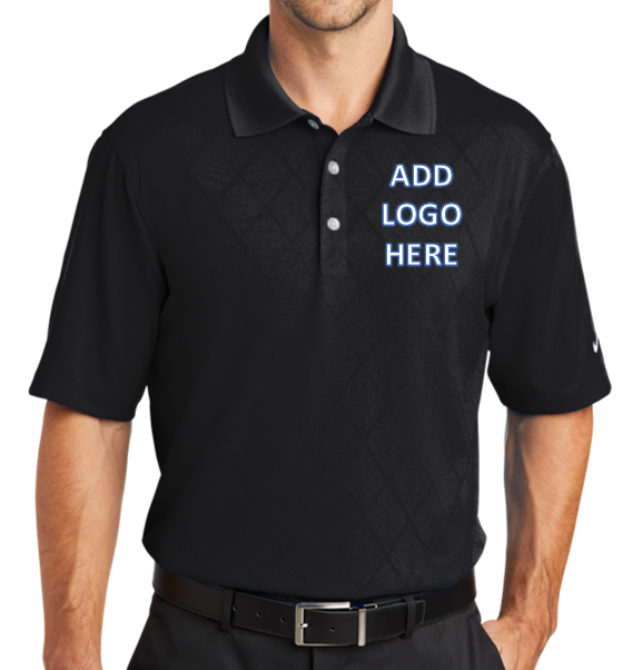 Nike [349899] Dri-FIT Cross-Over Texture Polo. Live Chat For Bulk Discounts.
