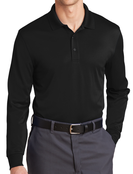 CornerStone [CS412LS] Select Snag-Proof Long Sleeve Polo. Live Chat For Bulk Discounts.