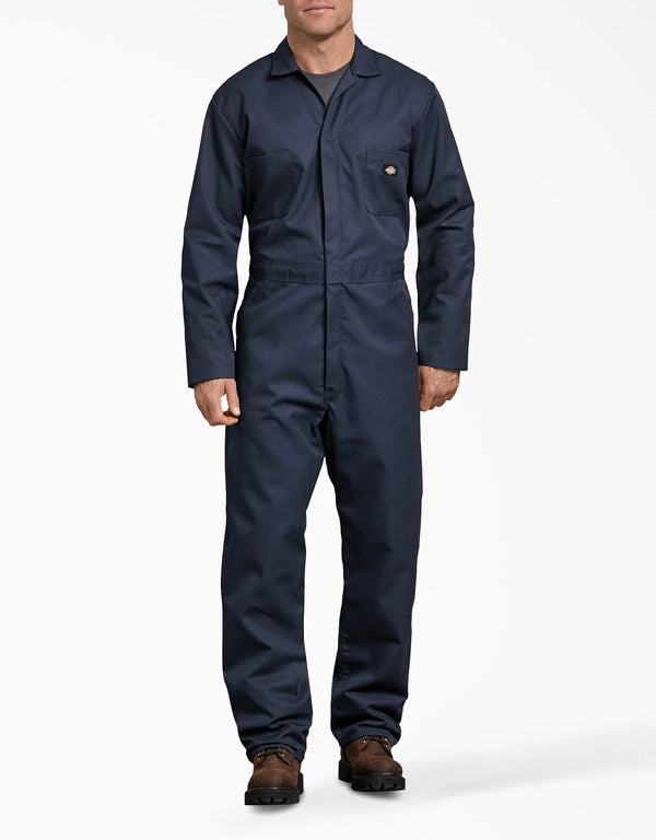 Dickies [48611] Dark Navy Basic Blended Coverall. Live Chat For Bulk Discounts.