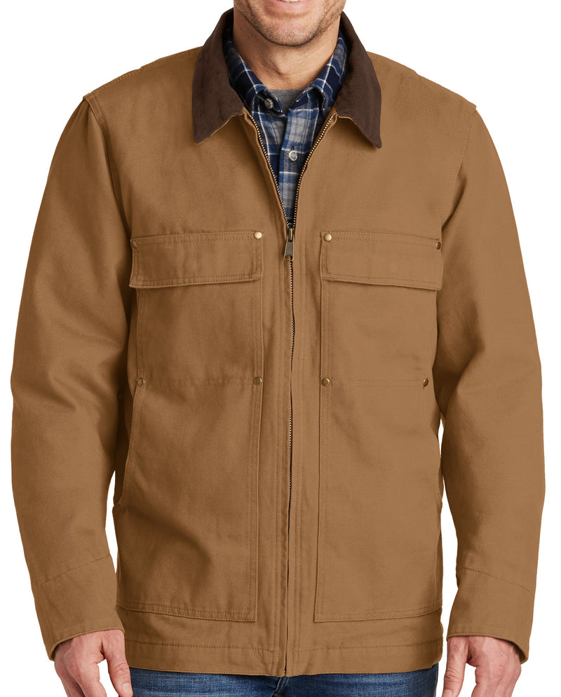 CornerStone [CSJ50] Washed Duck Cloth Chore Coat. Live Chat For Bulk Discounts.
