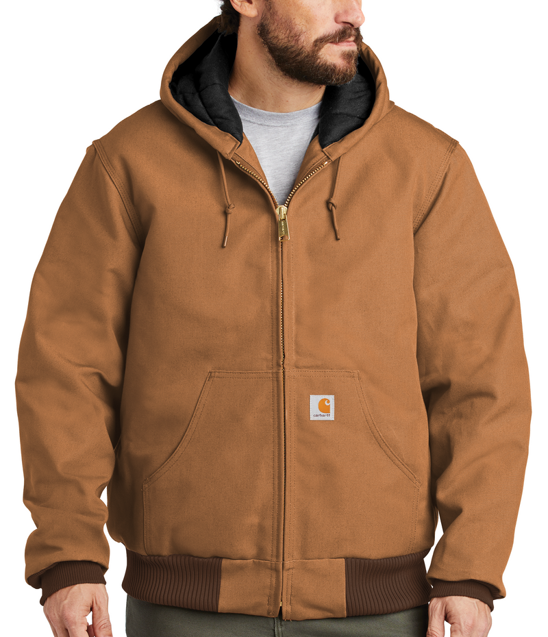 Carhartt [CTTSJ140] Tall Quilted-Flannel-Lined Duck Active Jac. Buy More and Save.