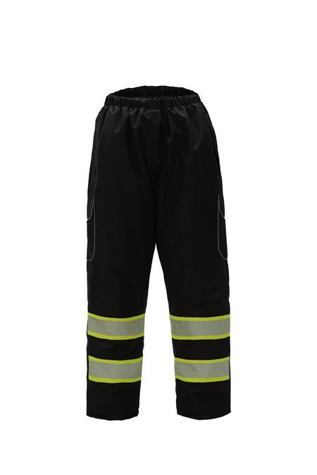 GSS Safety [6713] ONYX Black Safety Pants with Teflon Coating. Live Chat for Bulk Discounts.