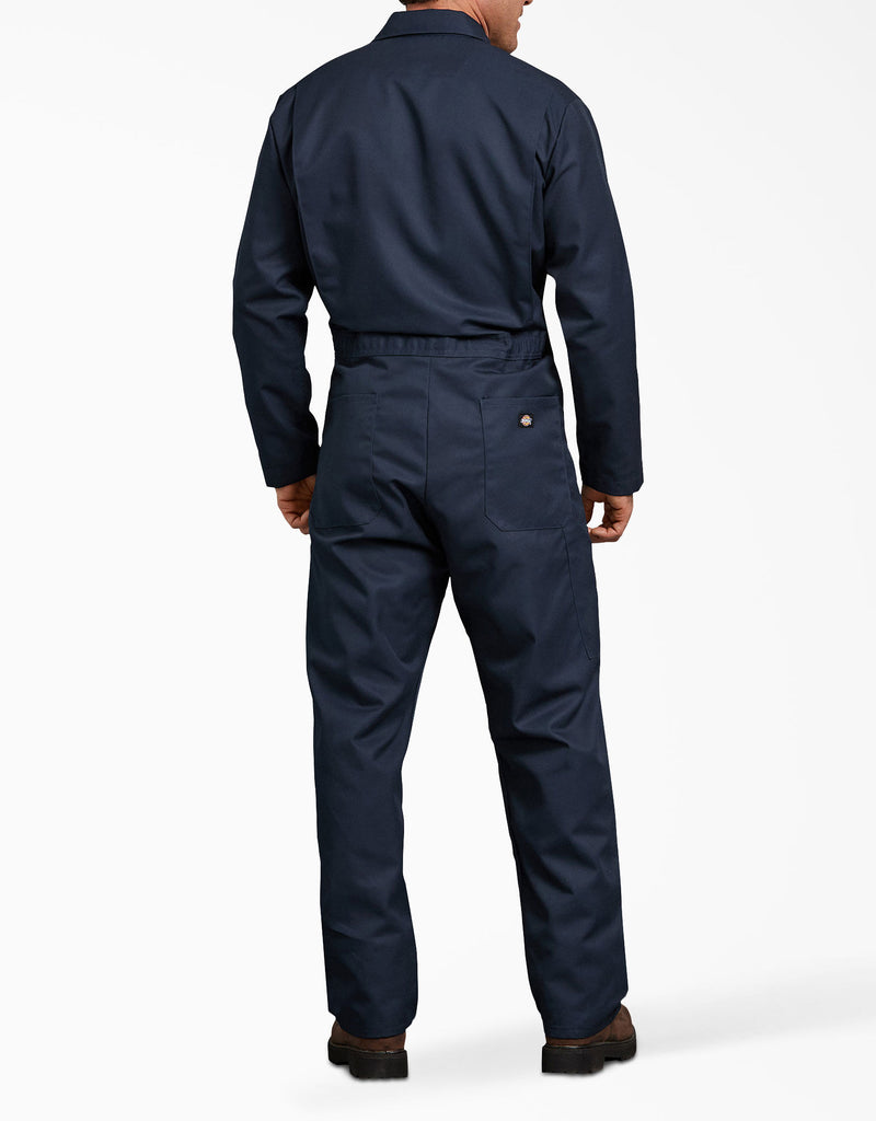 Dickies [4861] Dark Navy Basic Blended Coverall. Live Chat For Bulk Discounts.