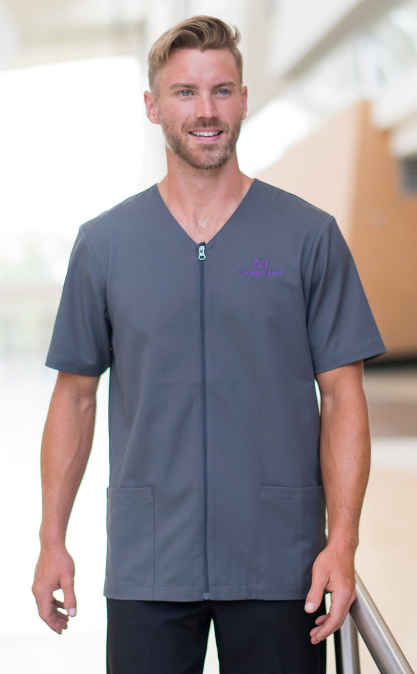 [4260] Sorrento Power Stretch Service Shirt. Live Chat For Bulk Discounts.