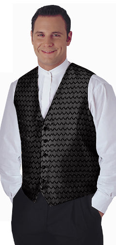 Edwards Garment [4391] Swirl Brocade Vest. Live Chat For Bulk Discounts.