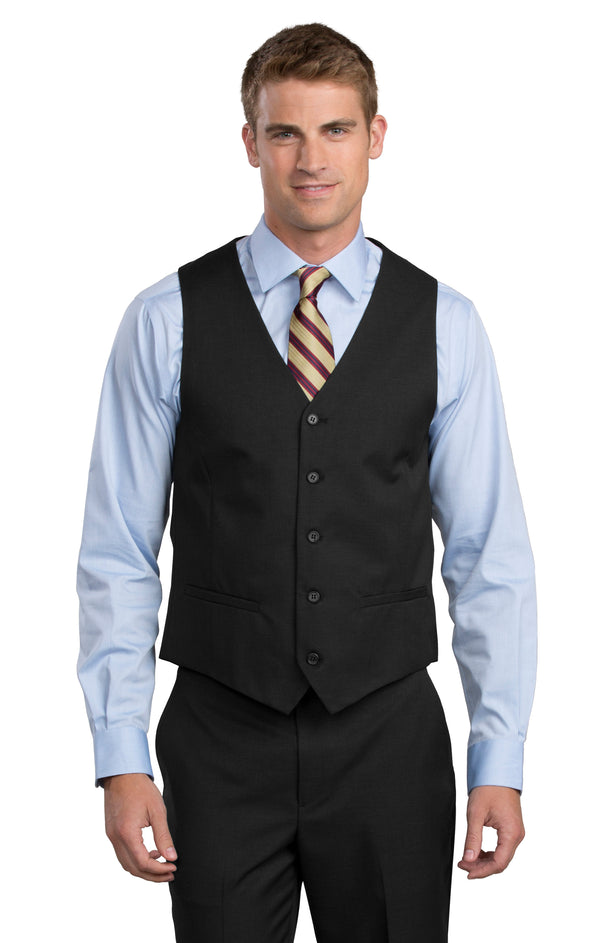 Edwards [4525] Men's Washable Lightweight High-Button Dress Vest. Redwood & Ross Synergy Collection. Live Chat For Bulk Discounts.