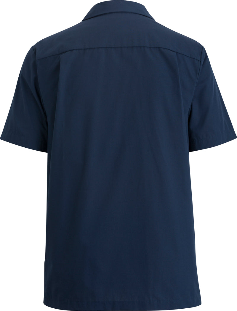 Edwards [4891] Men's Essential Zip-Front Service Shirt. Live Chat For Bulk Discounts.
