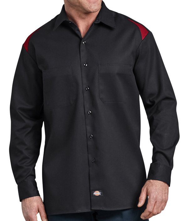 Dickies [6605] Long Sleeve Performance Team Shirt. Live Chat For Bulk Discounts.