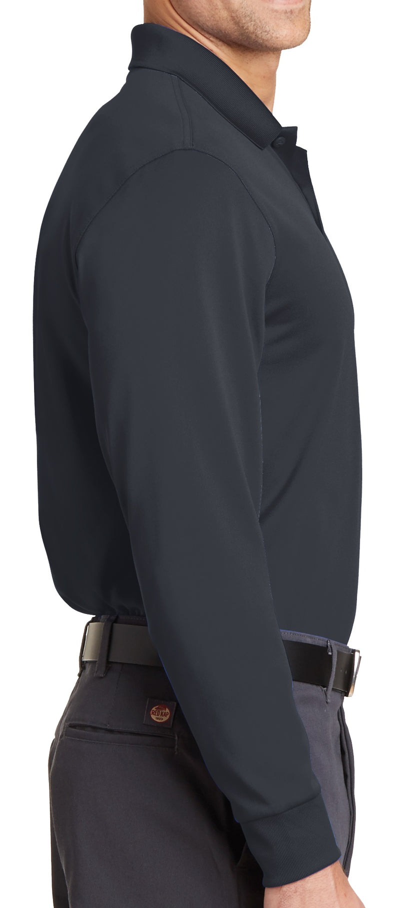 CornerStone [CS412LS] Select Snag-Proof Long Sleeve Polo. Live Chat For Bulk Discounts.