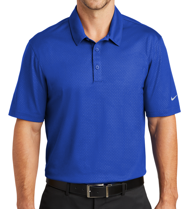Nike [838964] Dri-FIT Embossed Tri-Blade Polo. Live Chat For Bulk Discounts.