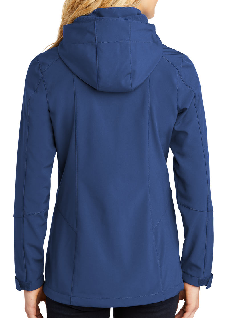 Eddie Bauer [EB537] Ladies Hooded Soft Shell Parka. Buy More and Save.