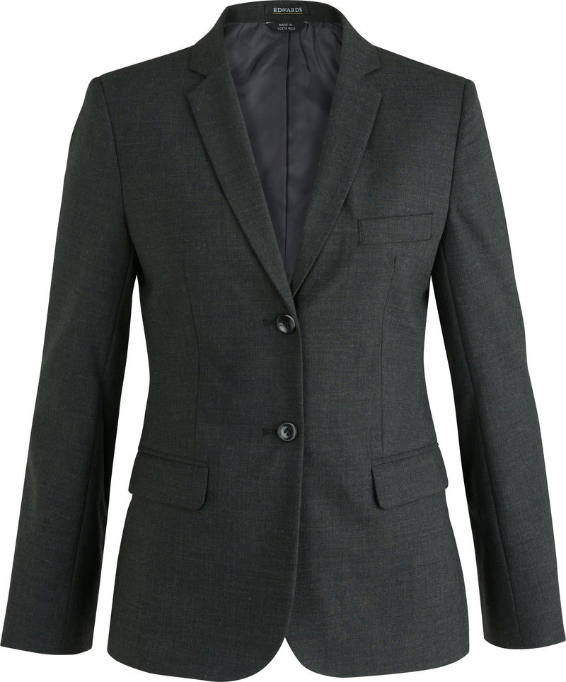 Edwards [6633] Ladies Hip-Length Suit Coat. Redwood & Ross Signature Collection. Live Chat For Bulk Discounts.