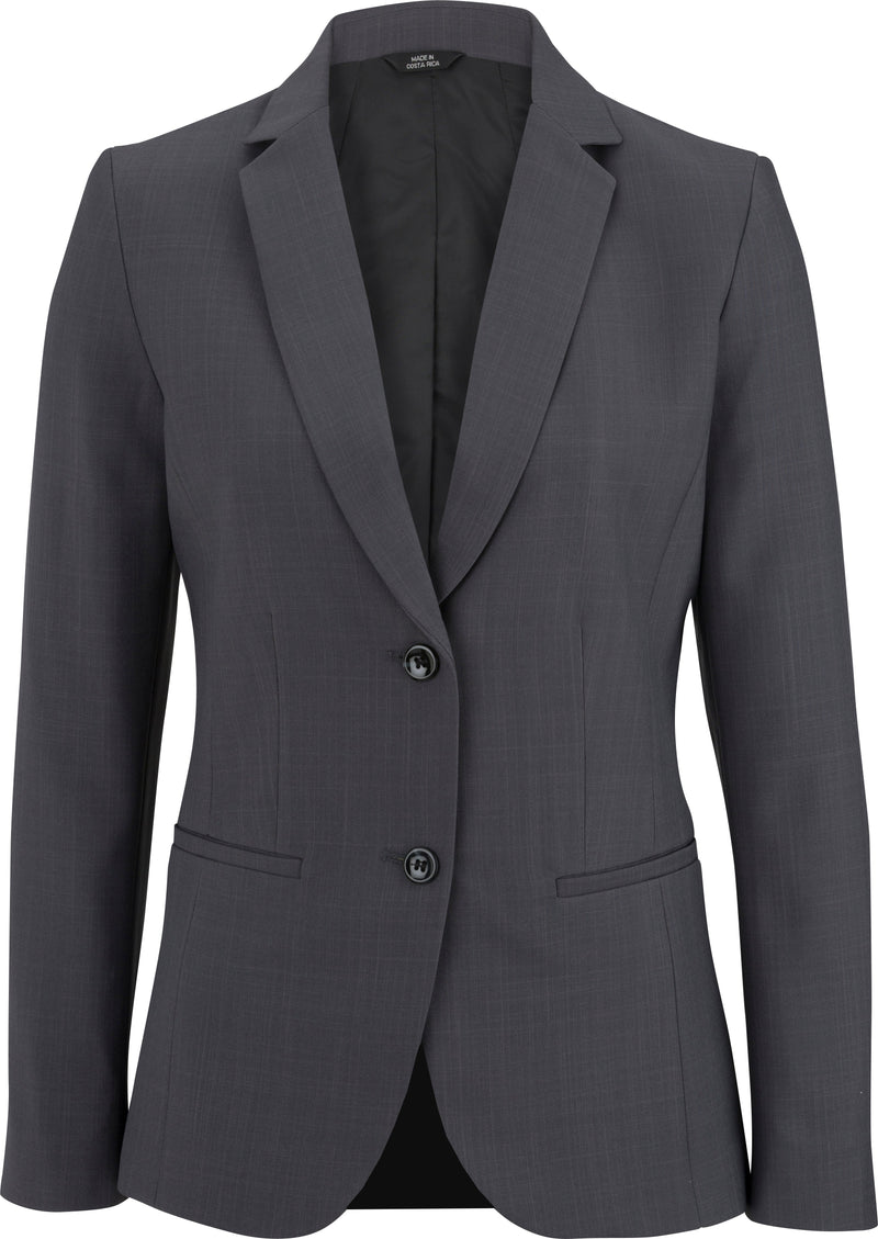 Edwards [6760] Ladies Washable Lightweight Hip-Length Suit Coat. Redwood & Ross Intaglio Collection. Live Chat For Bulk Discounts.