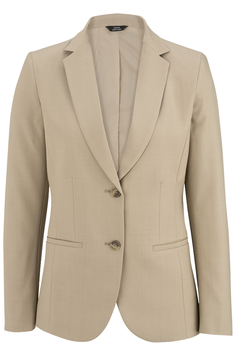 Edwards [6760] Ladies Washable Lightweight Hip-Length Suit Coat. Redwood & Ross Intaglio Collection. Live Chat For Bulk Discounts.