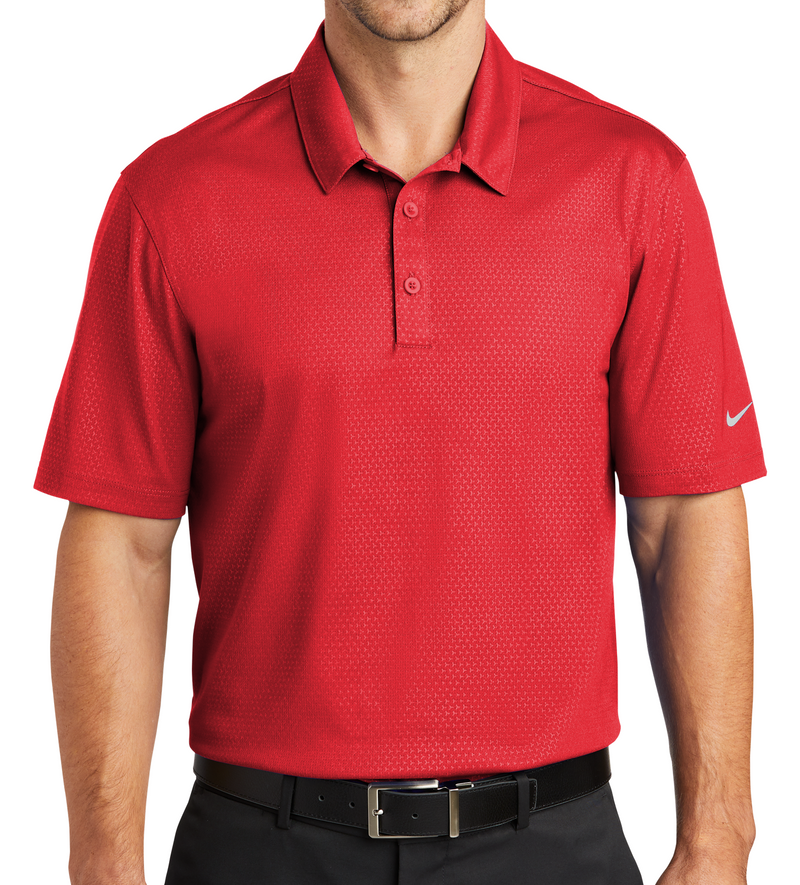 Nike [838964] Dri-FIT Embossed Tri-Blade Polo. Live Chat For Bulk Discounts.