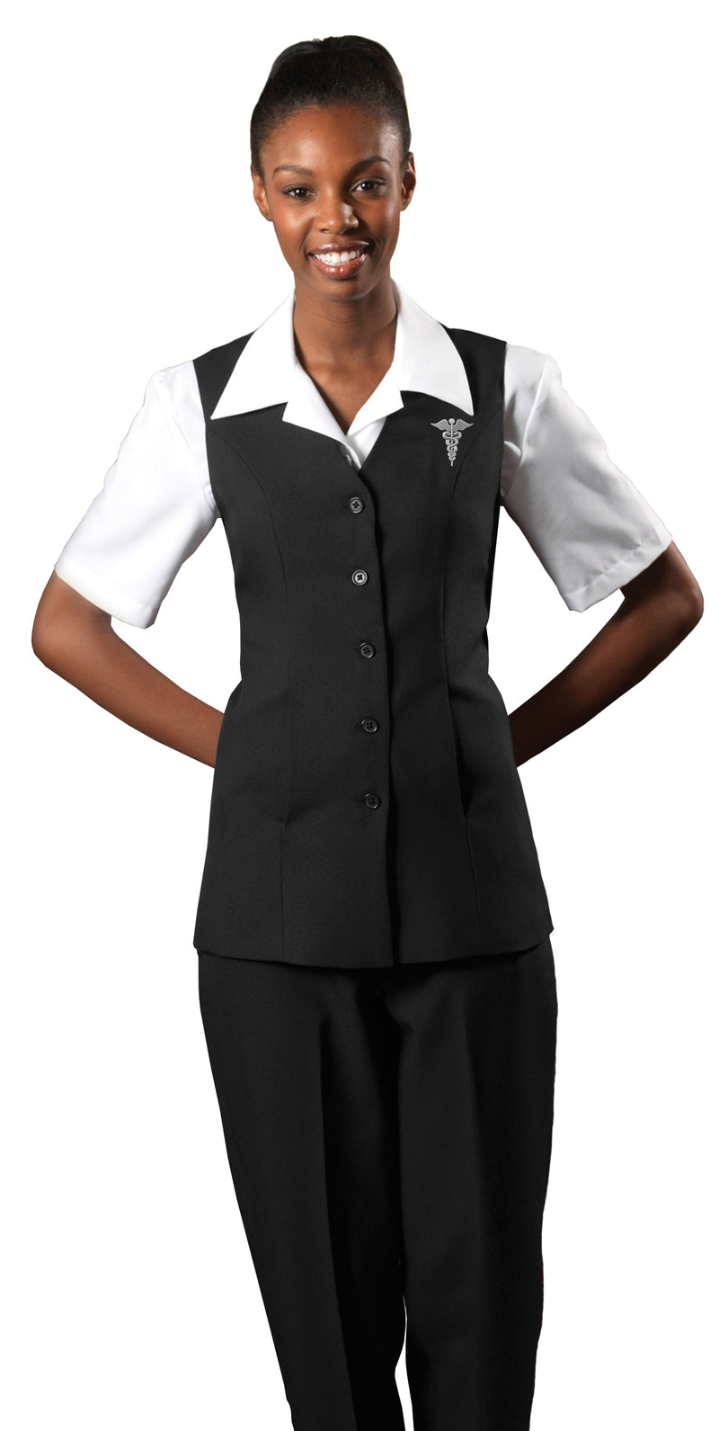 Edwards Garment [7270] Essential Polyester Tunic. Live Chat For Bulk Discounts.