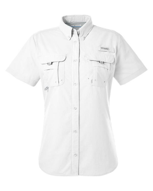 Columbia [139655] Ladies' Bahama Short-Sleeve Shirt. Live Chat For Bulk Discounts.