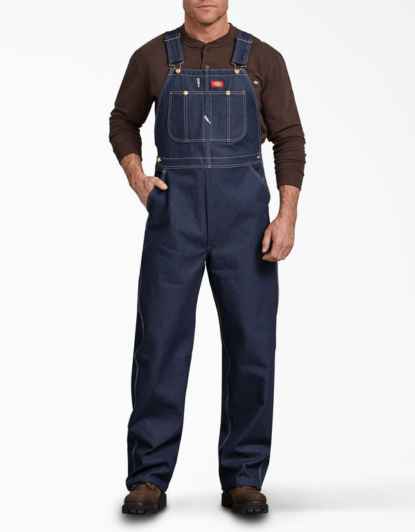 Dickies [83294] Traditional Indigo Bib Overall. Live Chat For Bulk Discounts.